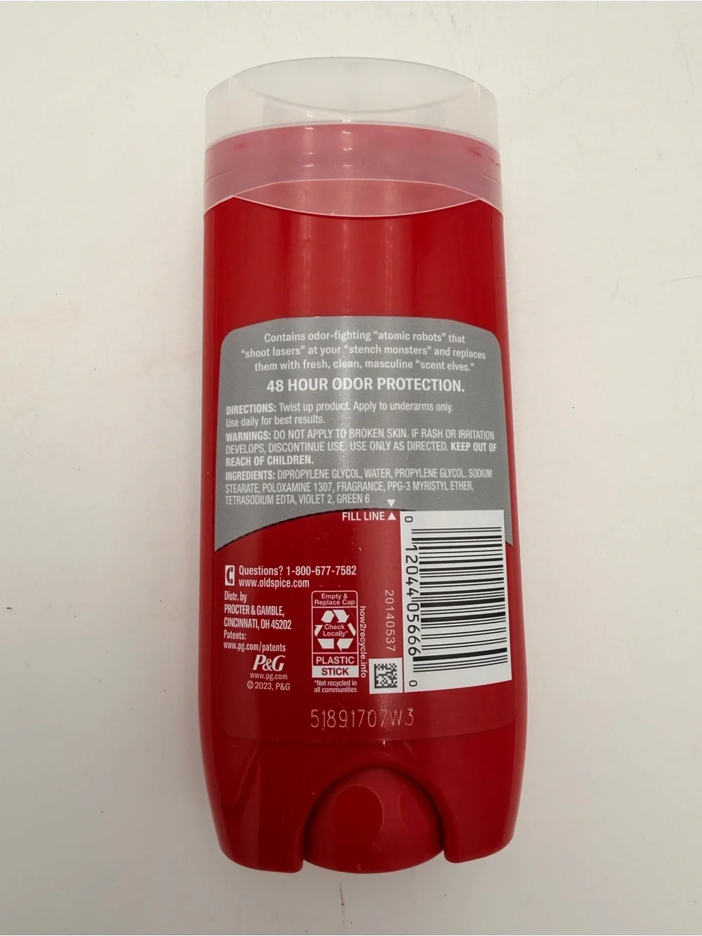 Old Spice Pure Sport Deodorant - 3.4oz.
